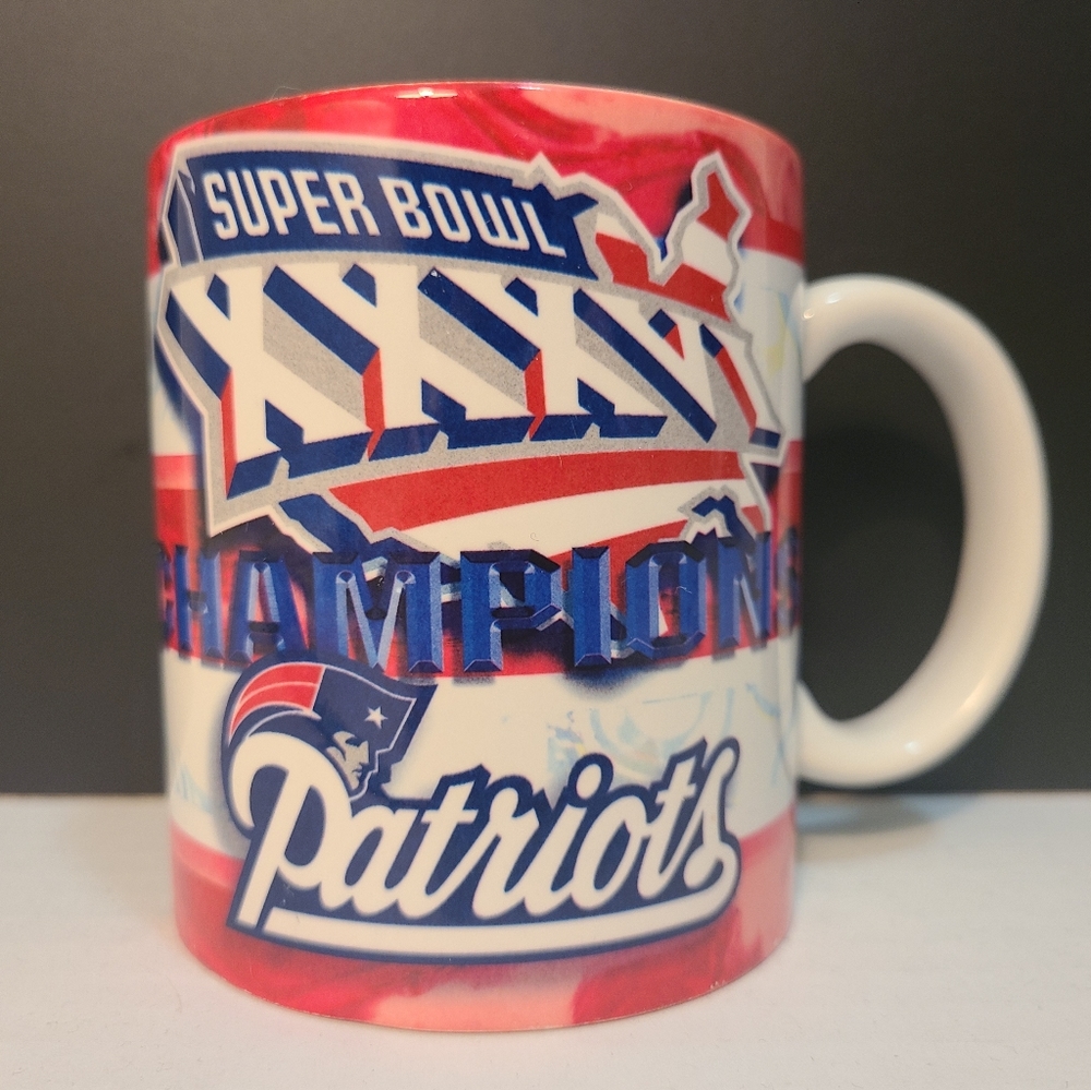 New England Patriots Superbowl XXXVI Mug